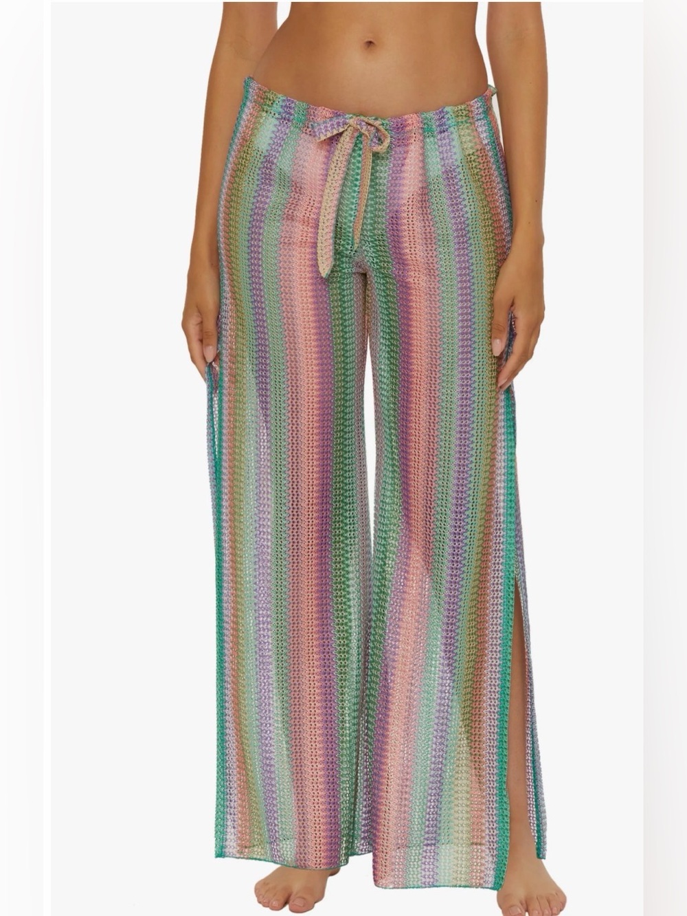 Beach Knit Cover-Up Pants size M